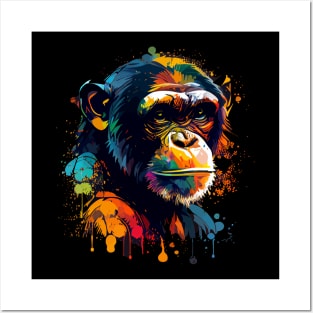 Chimpanzee Posters and Art